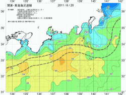 関東・東海海況速報/広域(2011/06/20)