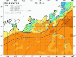 関東・東海海況速報/広域(2011/07/20)