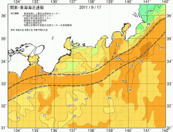 関東・東海海況速報/広域(2011/09/17)