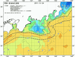 関東・東海海況速報/広域(2011/09/24)