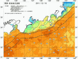 関東・東海海況速報/広域(2011/12/10)