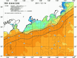 関東・東海海況速報/広域(2011/12/14)
