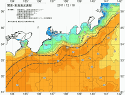 関東・東海海況速報/広域(2011/12/18)