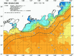 関東・東海海況速報/広域(2011/12/19)