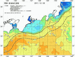 関東・東海海況速報/広域(2011/12/28)
