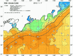 関東・東海海況速報/広域(2012/01/07)
