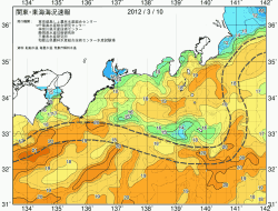 関東・東海海況速報/広域(2012/03/10)