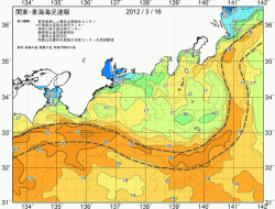 関東・東海海況速報/広域(2012/03/16)