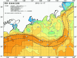 関東・東海海況速報/広域(2012/03/17)