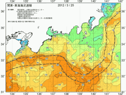 関東・東海海況速報/広域(2012/03/25)