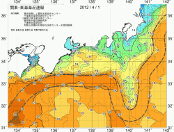 関東・東海海況速報/広域(2012/04/01)