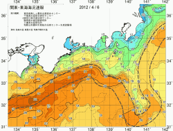 関東・東海海況速報/広域(2012/04/06)
