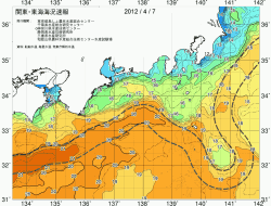 関東・東海海況速報/広域(2012/04/07)