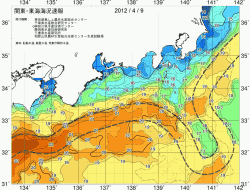 関東・東海海況速報/広域(2012/04/09)