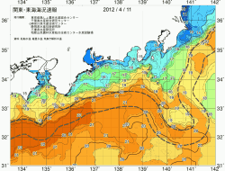 関東・東海海況速報/広域(2012/04/11)