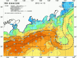 関東・東海海況速報/広域(2012/04/13)