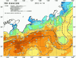 関東・東海海況速報/広域(2012/04/14)