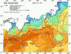 関東・東海海況速報/広域(2012/04/16)
