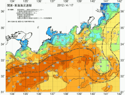 関東・東海海況速報/広域(2012/04/17)