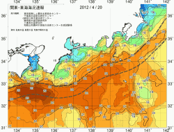 関東・東海海況速報/広域(2012/04/20)
