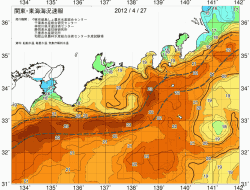 関東・東海海況速報/広域(2012/04/27)