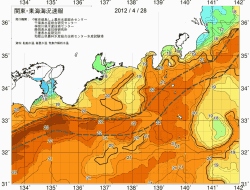 関東・東海海況速報/広域(2012/04/28)