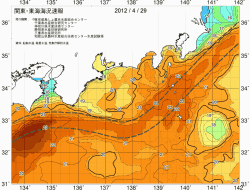 関東・東海海況速報/広域(2012/04/29)