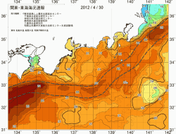 関東・東海海況速報/広域(2012/04/30)