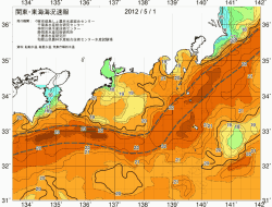 関東・東海海況速報/広域(2012/05/01)