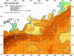 関東・東海海況速報/広域(2012/05/02)
