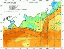 関東・東海海況速報/広域(2012/05/10)