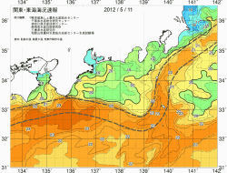 関東・東海海況速報/広域(2012/05/11)
