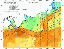 関東・東海海況速報/広域(2012/05/12)