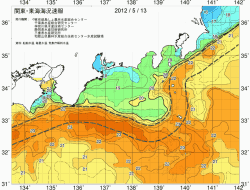 関東・東海海況速報/広域(2012/05/13)