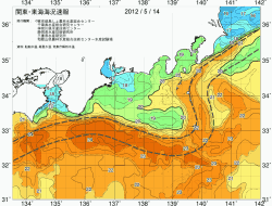 関東・東海海況速報/広域(2012/05/14)
