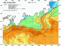 関東・東海海況速報/広域(2012/05/15)