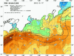 関東・東海海況速報/広域(2012/05/17)
