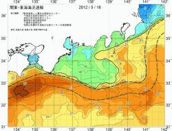 関東・東海海況速報/広域(2012/05/18)