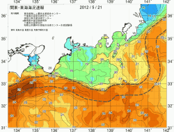 関東・東海海況速報/広域(2012/05/21)