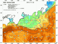 関東・東海海況速報/広域(2012/05/22)