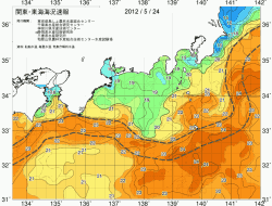 関東・東海海況速報/広域(2012/05/24)