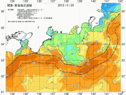 関東・東海海況速報/広域(2012/05/25)
