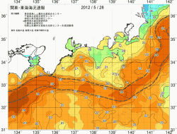 関東・東海海況速報/広域(2012/05/28)