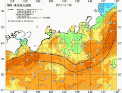 関東・東海海況速報/広域(2012/05/29)