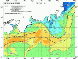 関東・東海海況速報/広域(2012/06/11)