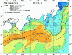 関東・東海海況速報/広域(2012/06/12)
