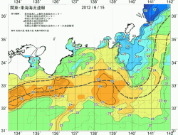 関東・東海海況速報/広域(2012/06/15)