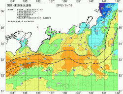 関東・東海海況速報/広域(2012/06/18)