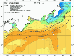 関東・東海海況速報/広域(2012/07/18)