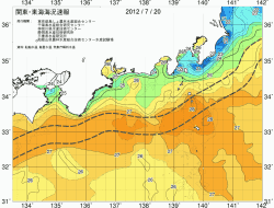 関東・東海海況速報/広域(2012/07/20)